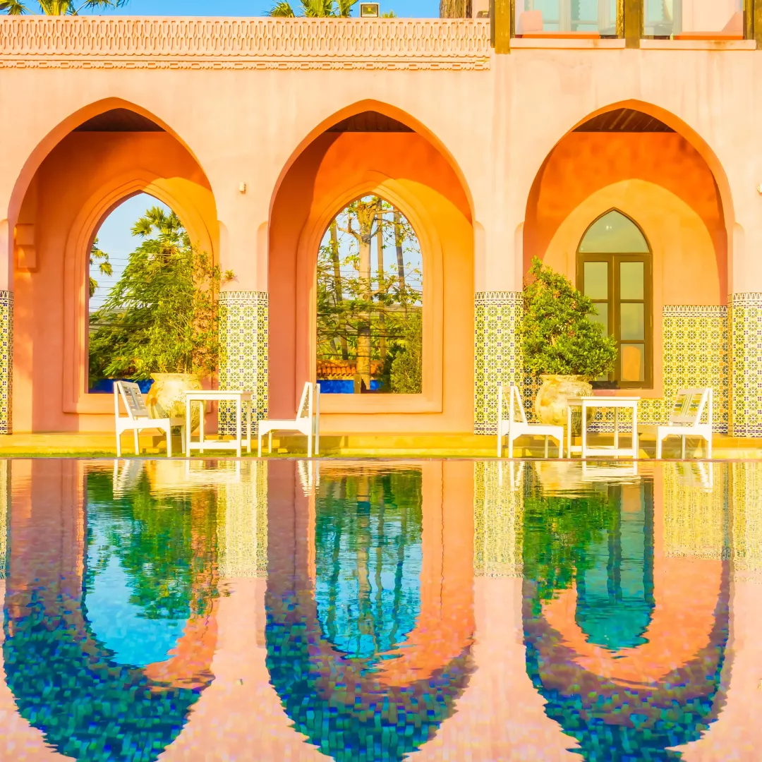 Extra large Width Printed Fabric Urban